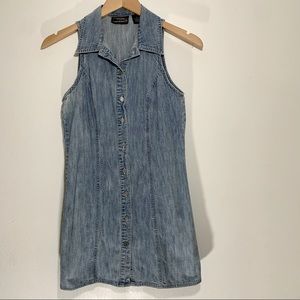 GAP vintage jean mini dress
